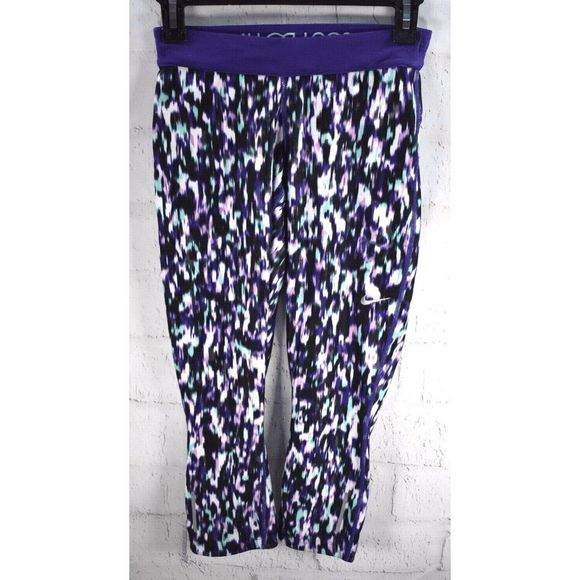 NEW Women's Medium NIKE Dri-Fit Relay Running Leggings Tights Pants 744773-582 - Picture 2 of 3